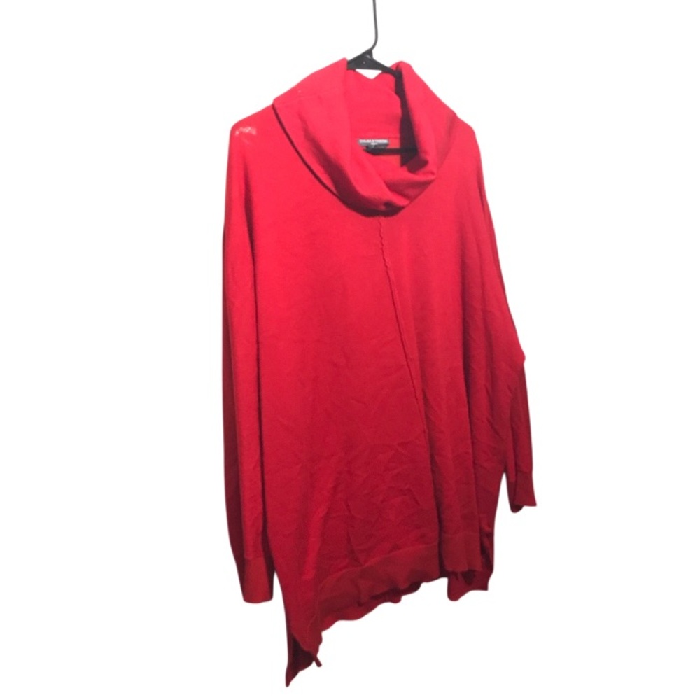 Chelsea & Theodore Red Cowl Neck Women's Sweater Size 3X